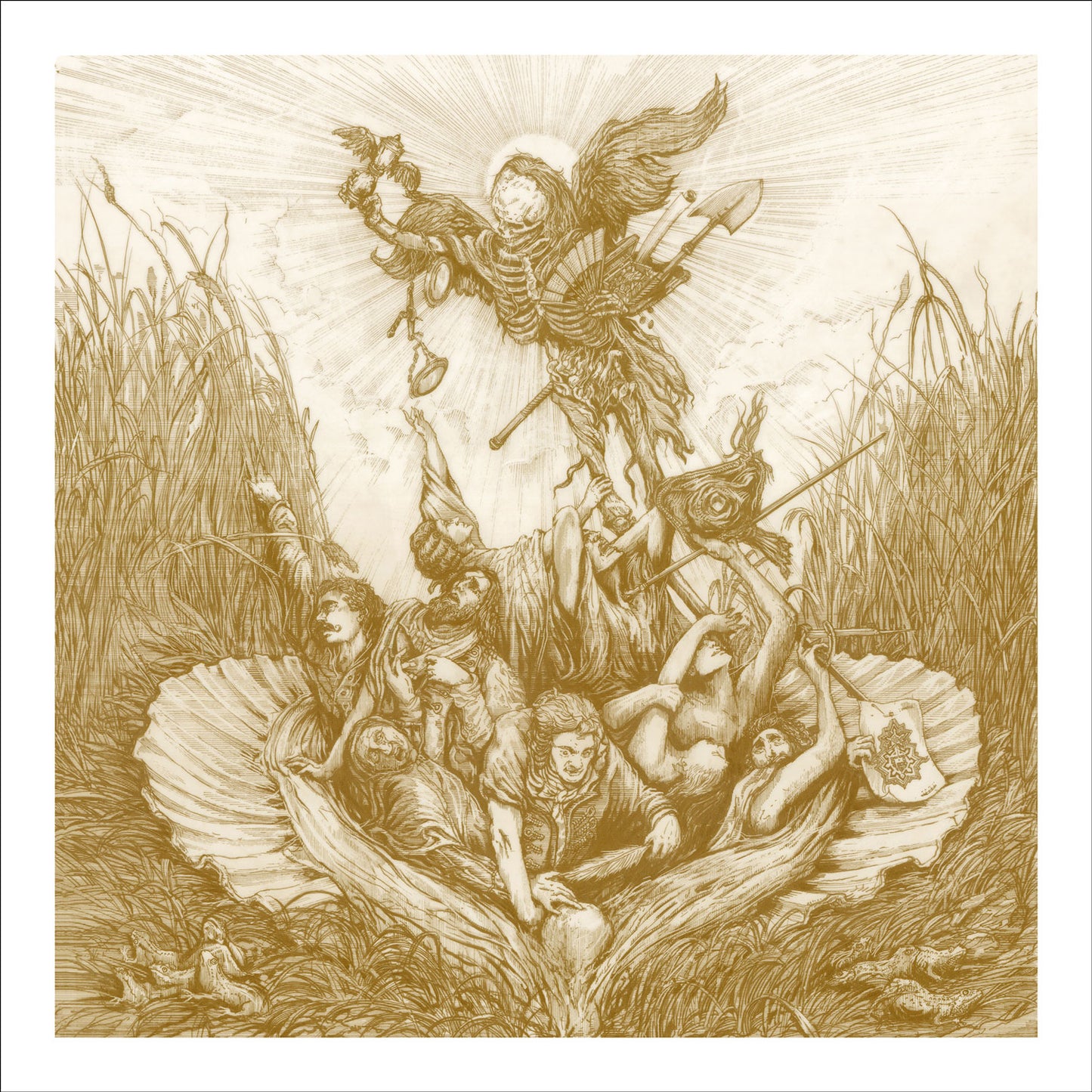Per Aspera Ad Inferi Art Print