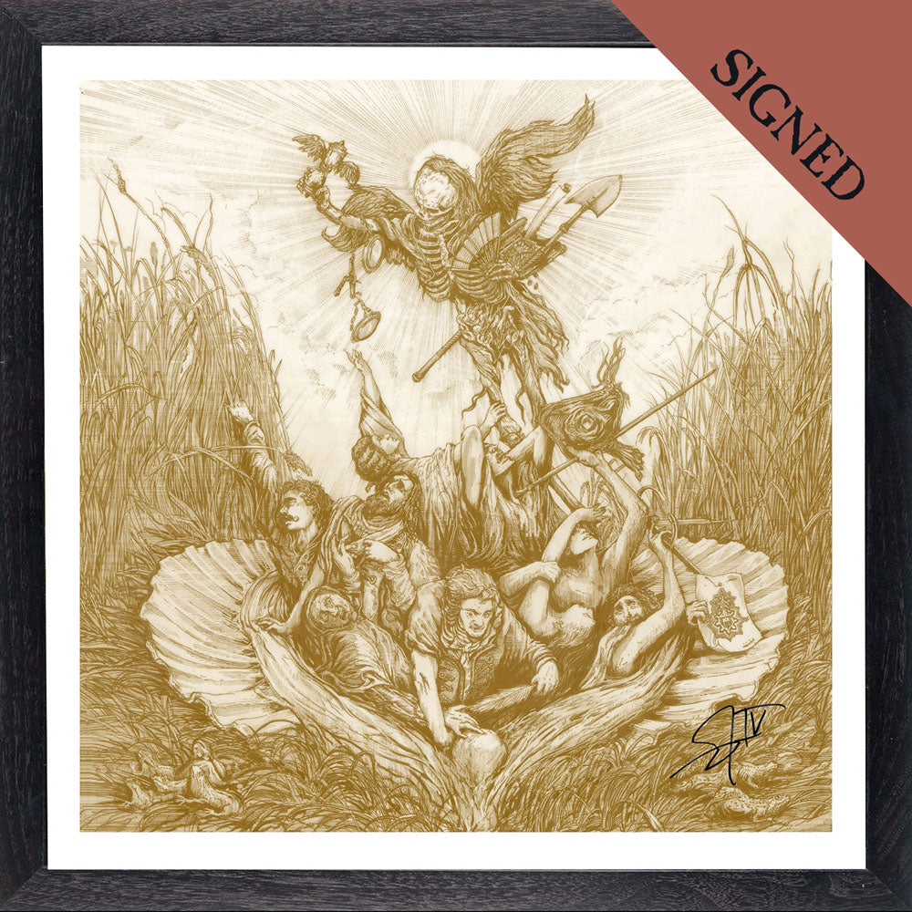 Per Aspera Ad Inferi Art Print
