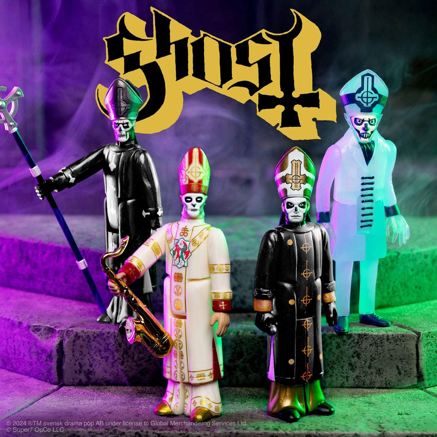 Blind Box Action Figures and Box