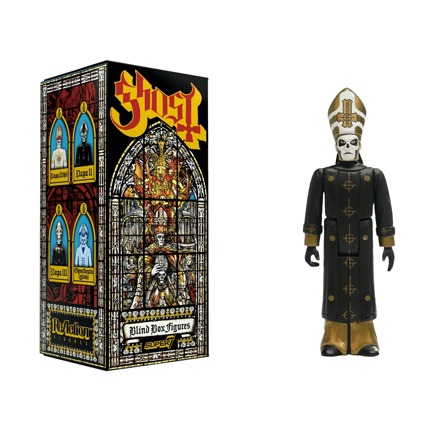 Blind Box Action Figures and Box