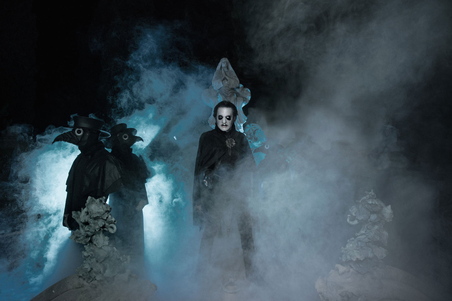 Cardinal Copia and Plague Doctors