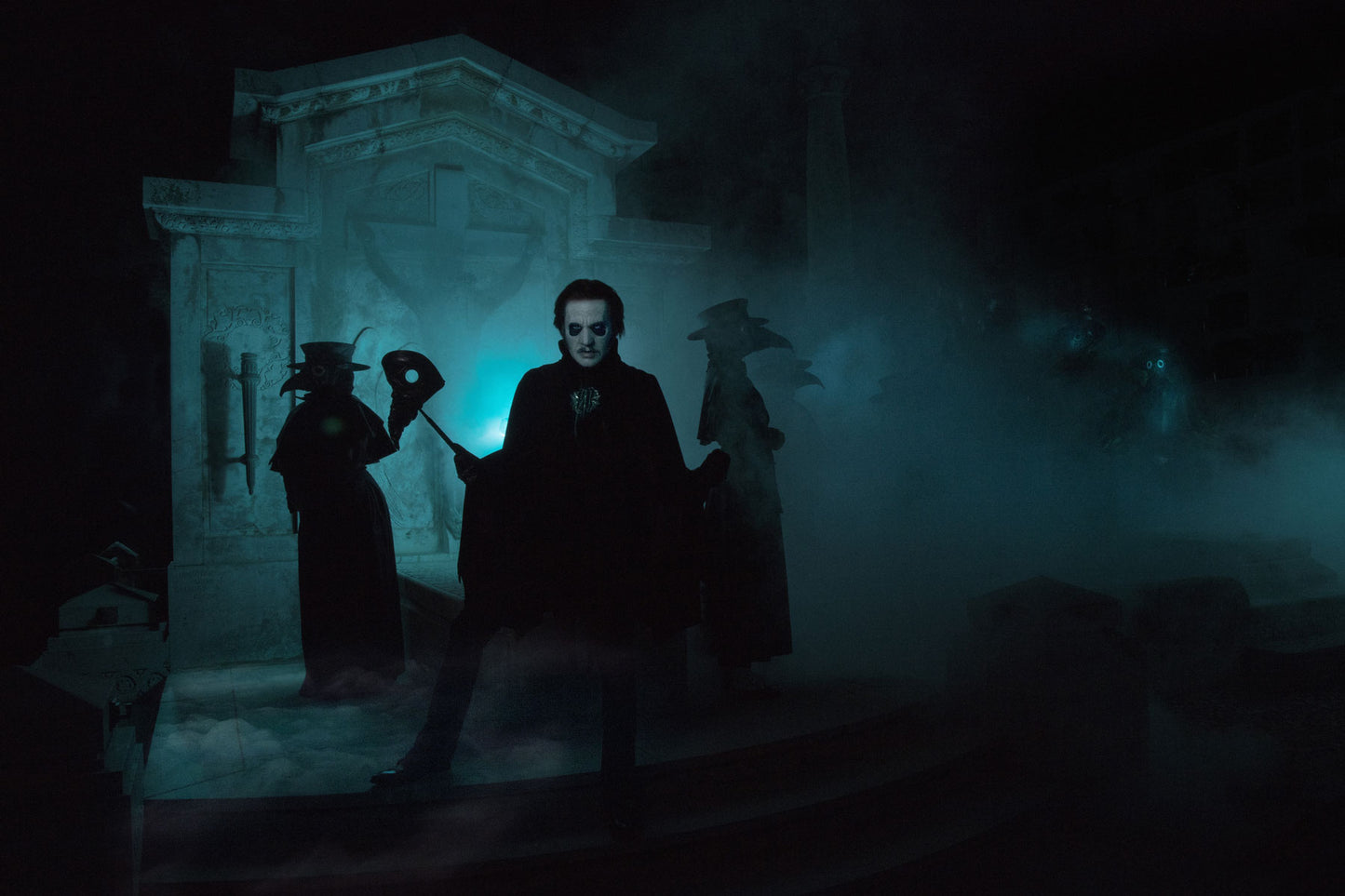 Cardinal Copia and Plague Doctors