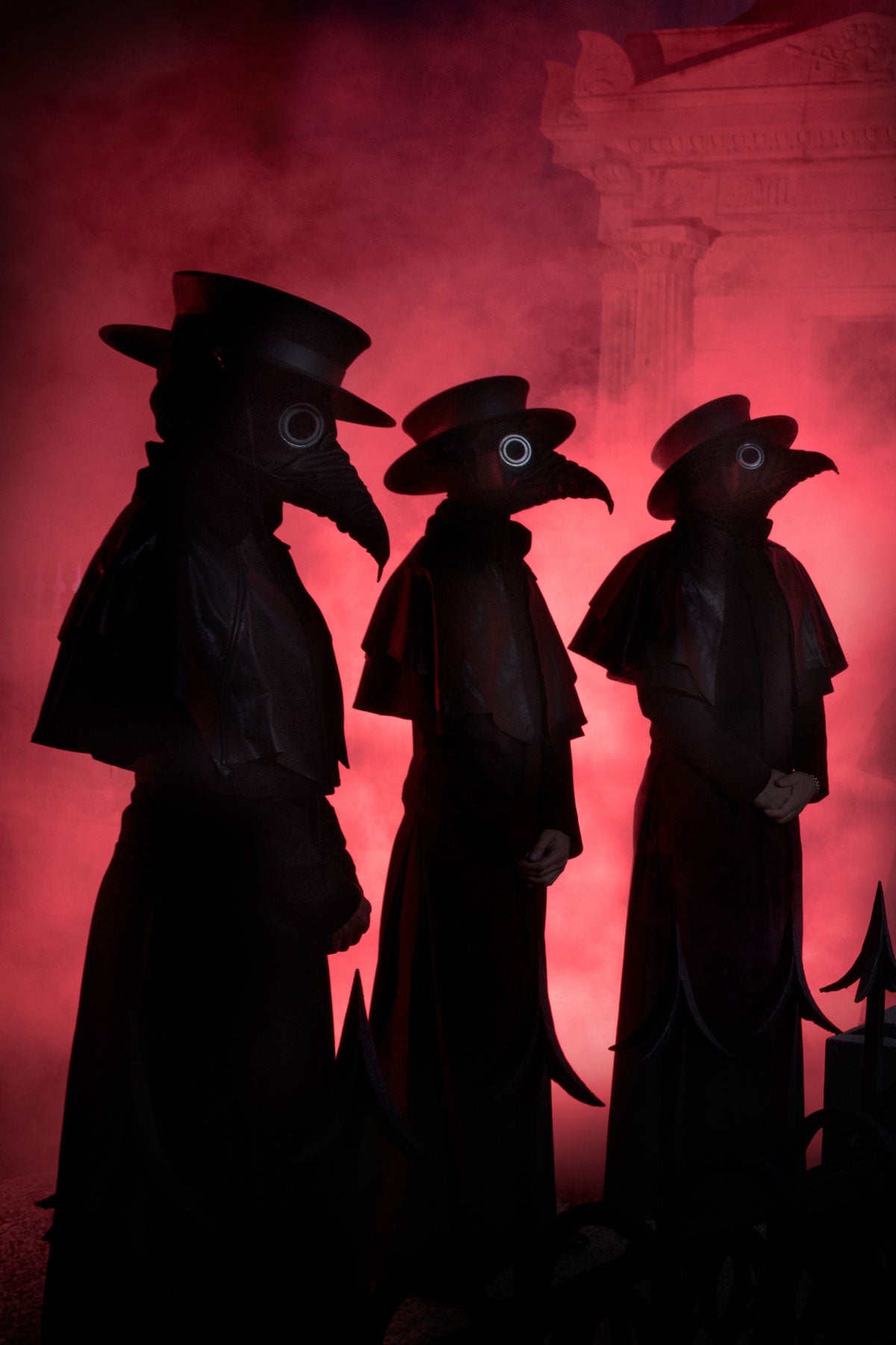 Cardinal Copia and Plague Doctors