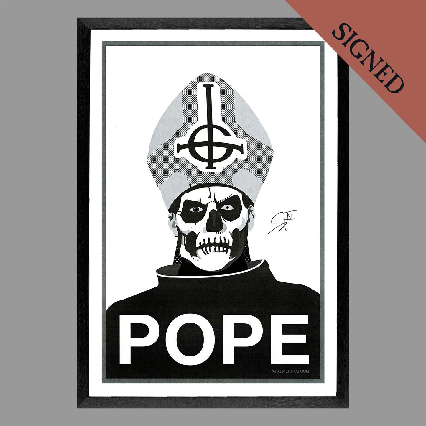 Limited Edition Pope Art Print
