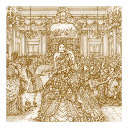 Ghuleh / Zombie Queen Art Print