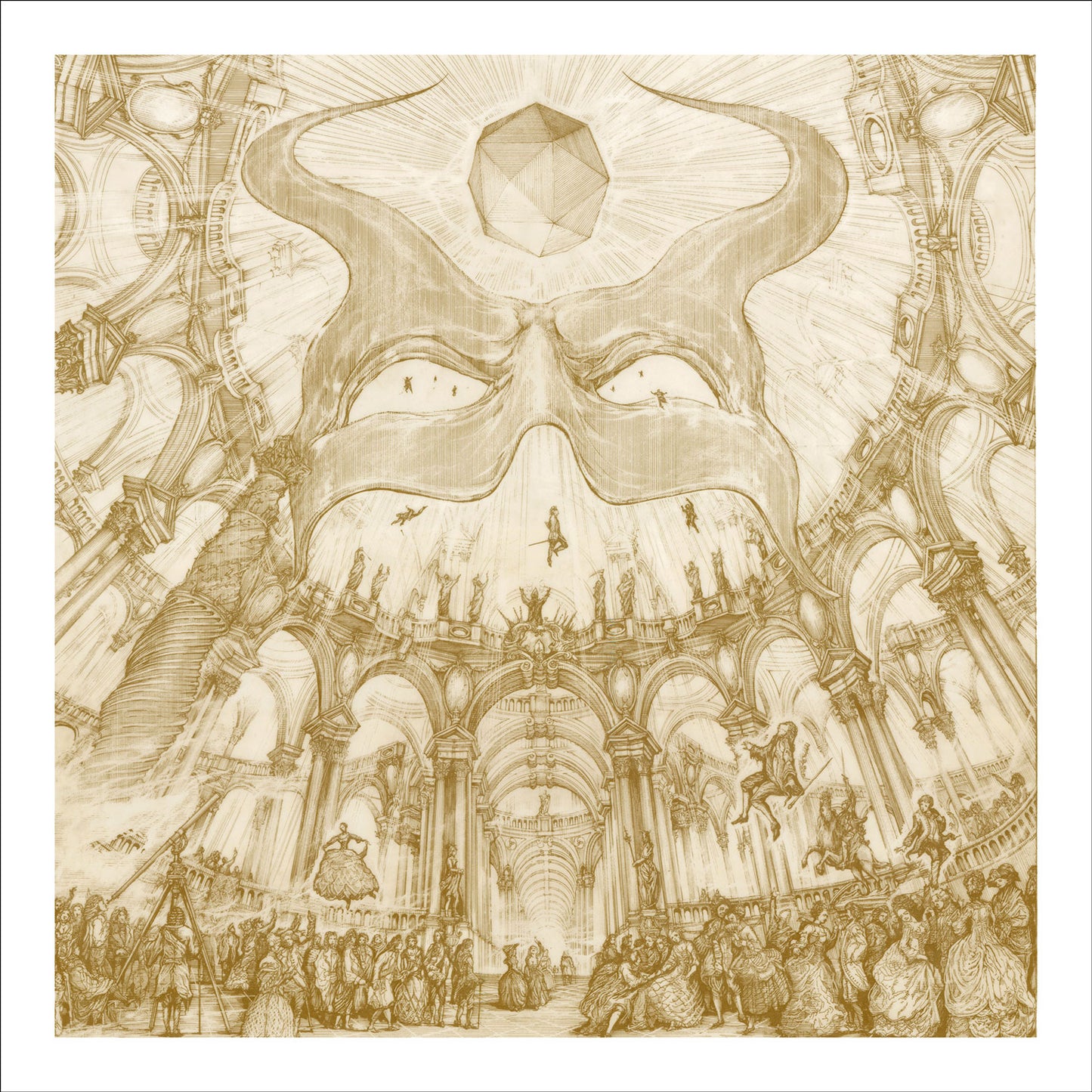 Depth of Satan's Eyes Art Print