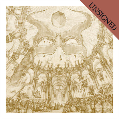 Depth of Satan's Eyes Art Print