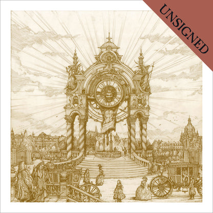 Monstrance Clock Art Print