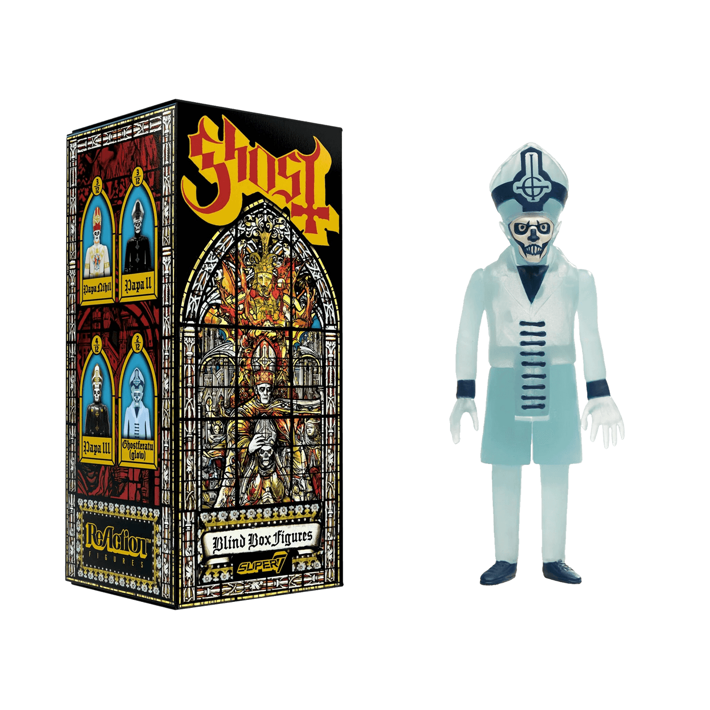Blind Box Action Figures and Box