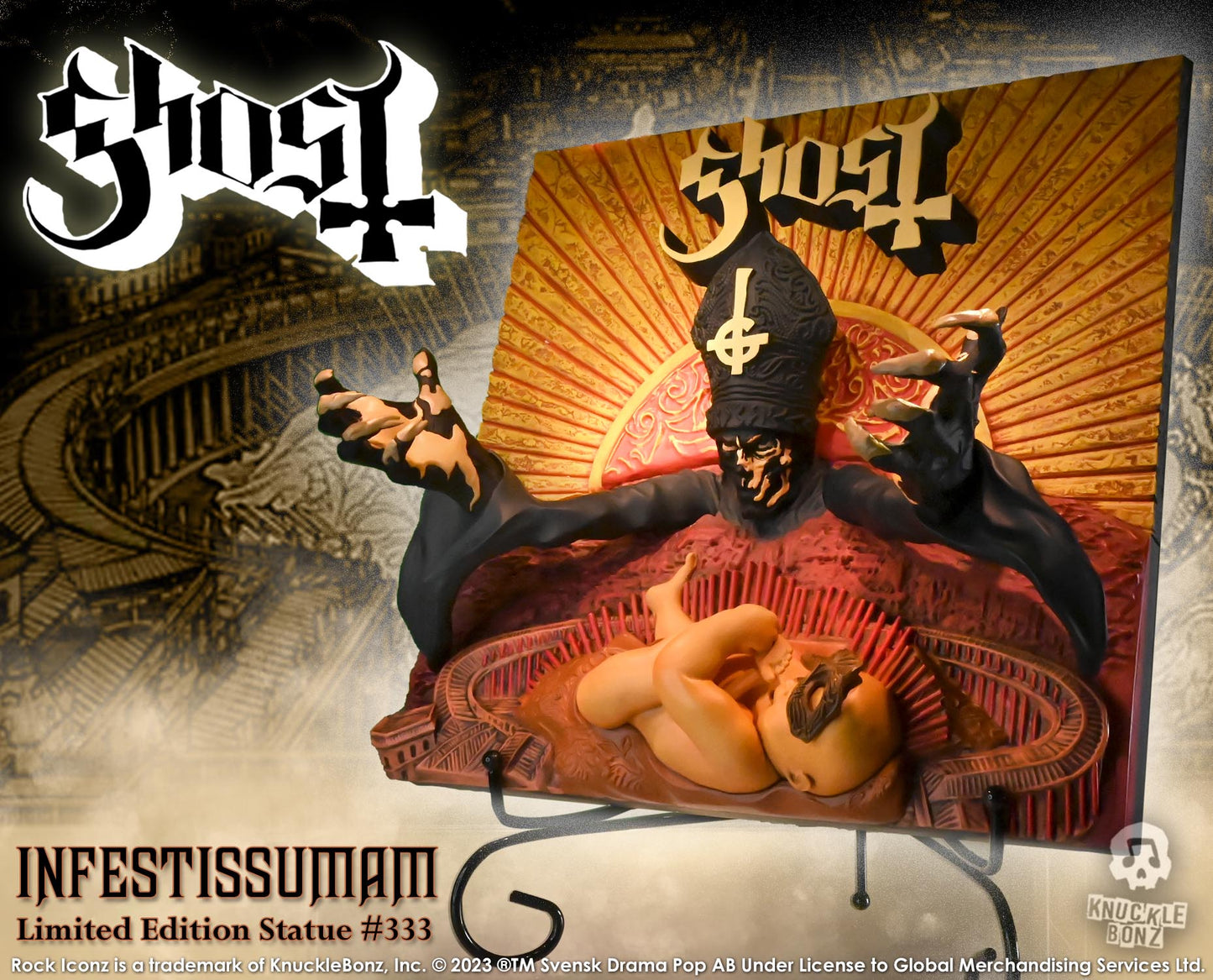 KnuckleBonz 3D Infestissumam Album Cover