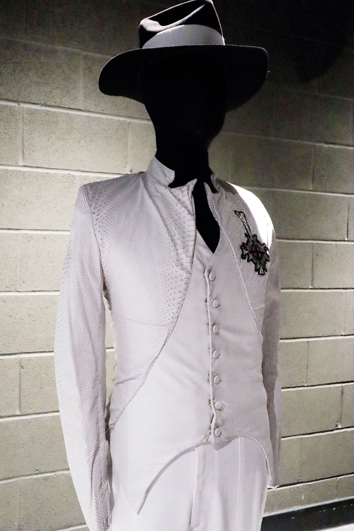 Cardinal Copia White Suit