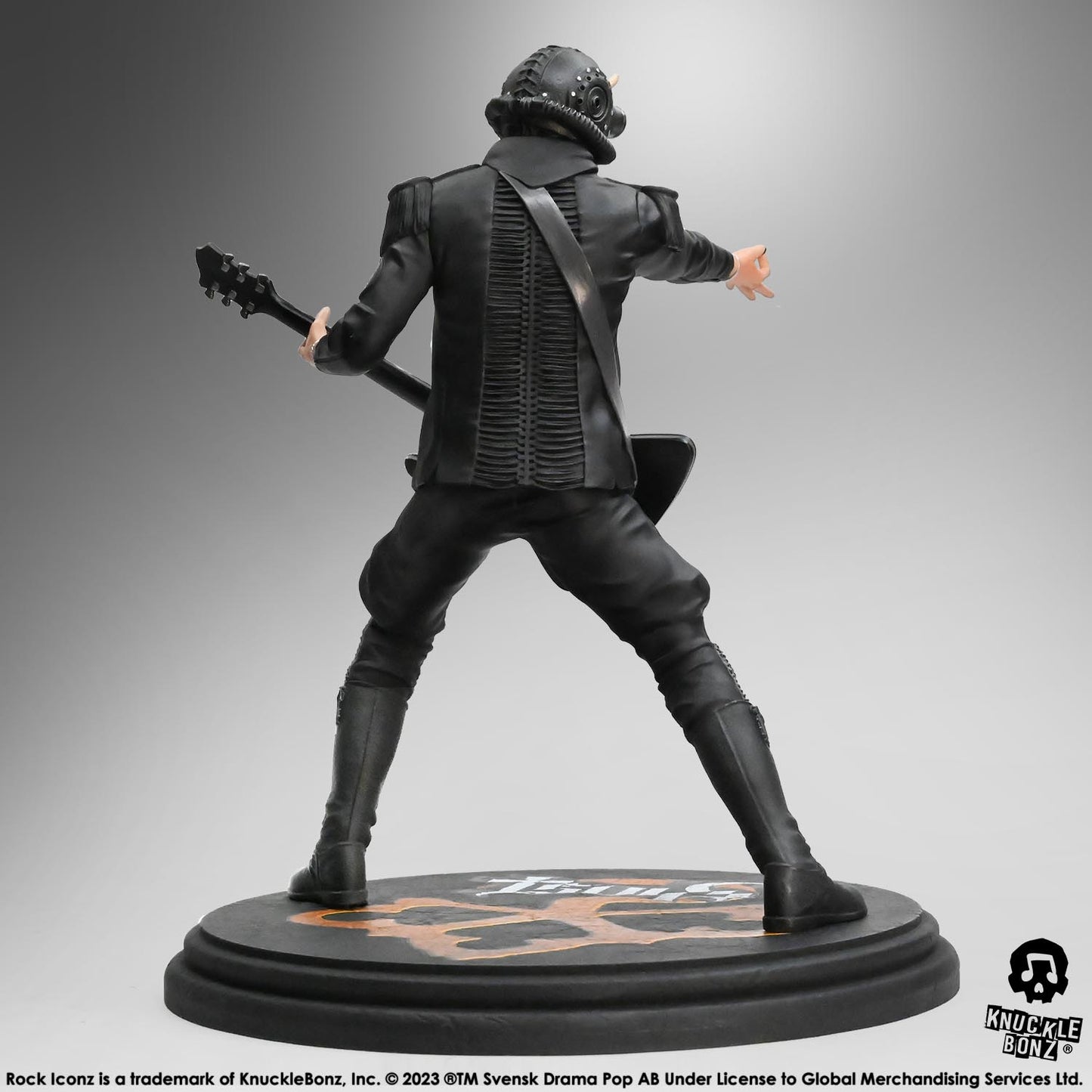 Ghoul with Black Guitar Statue
