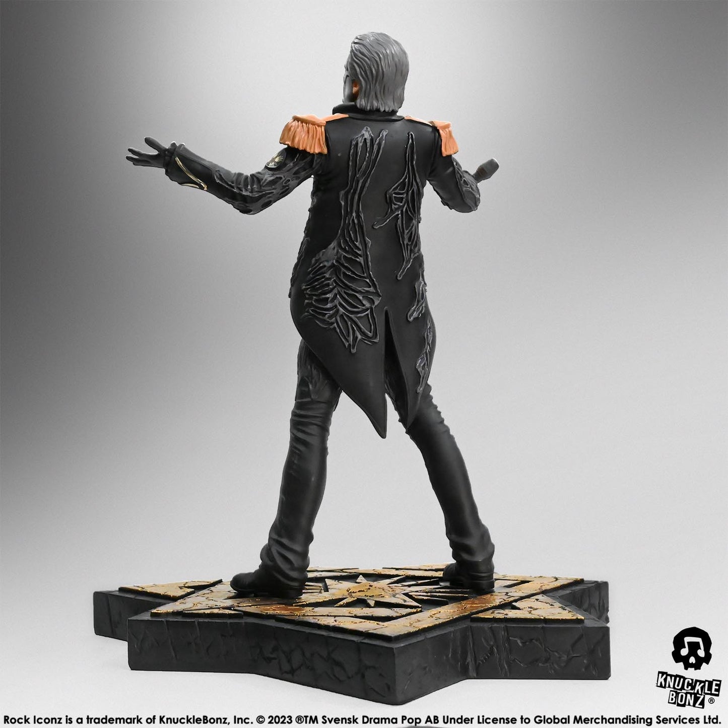 Papa IV in Military Jacket Statue