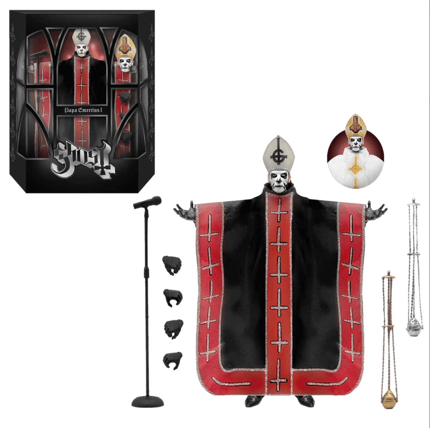 数量限定！在庫処分セール 売り切れ御免 Emeritus Papa I VIP Ghost – Figure ULTIMATES! パーツ