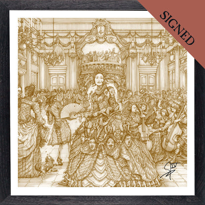 Ghuleh / Zombie Queen Art Print